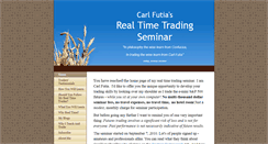 Desktop Screenshot of carlfutia.com